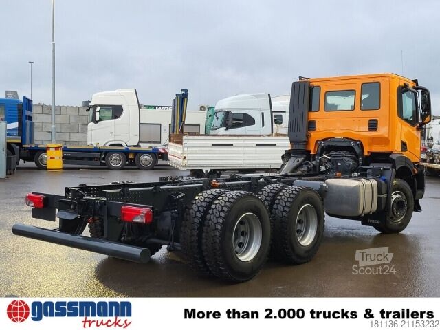 Sunkvežimio važiuoklė Iveco X-Way AD300X42Z 6x4, Motorabtrieb