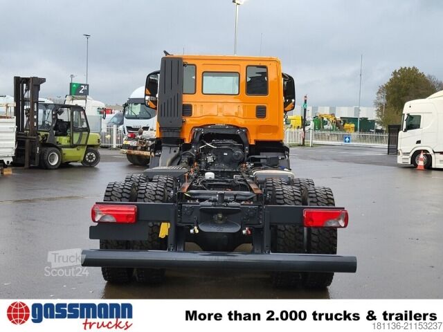 Ruloninė konteinerinė savivartis Iveco X-Way AD300X42Z 6x4, Motorabtrieb