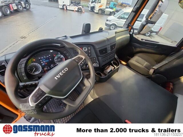 Ruloninė konteinerinė savivartis Iveco X-Way AD300X42Z 6x4, Motorabtrieb