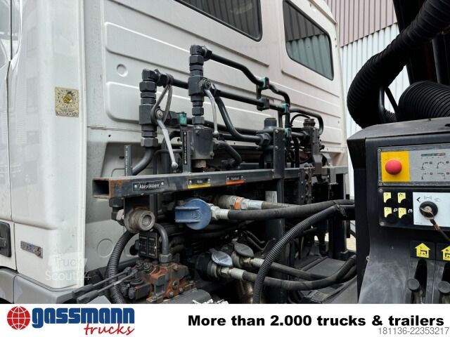 Kipper LKW Mercedes-Benz Actros 2644 LK 6x4, Dautel Wechselsystem, Kran
