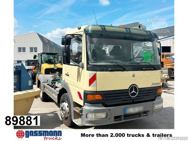 Abrollkipper Mercedes-Benz Atego 1223 K 4x2, 2x AHK