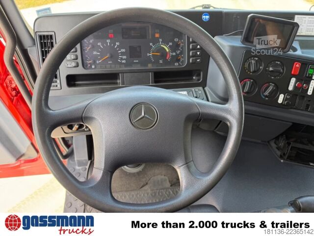 Kampós konténerszállító teherautó Mercedes-Benz Actros 2635 6x4, Kran Hiab XS 122B-3 Duo,