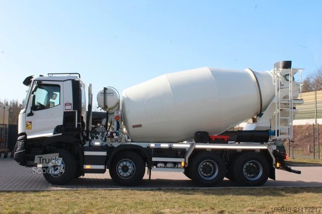 Автобетонозмішувач RENAULT K480 8X4 EuromixMTP EM 10 L