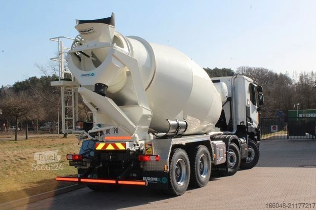 Автобетонозмішувач RENAULT K480 8X4 EuromixMTP EM 10 L