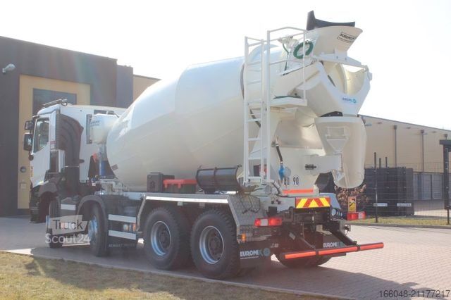 Автобетонозмішувач RENAULT K480 8X4 EuromixMTP EM 10 L