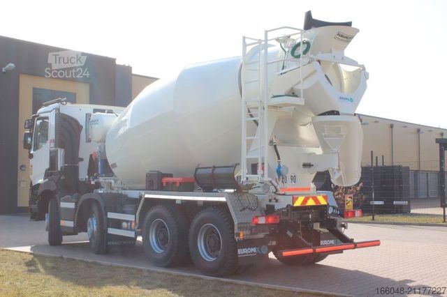 Автобетонозмішувач RENAULT K480 8X4 EuromixMTP EM 10 L