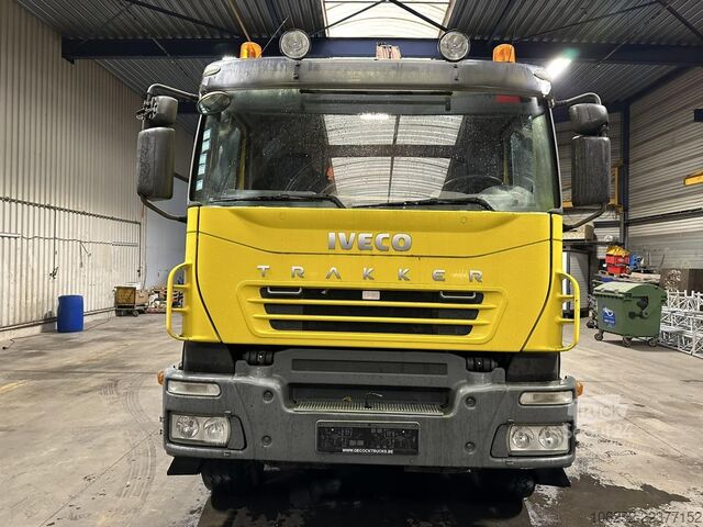  Iveco TRAKKER 350 6x4 HOOKLIFT + CRANE FASSI F120.22 ...