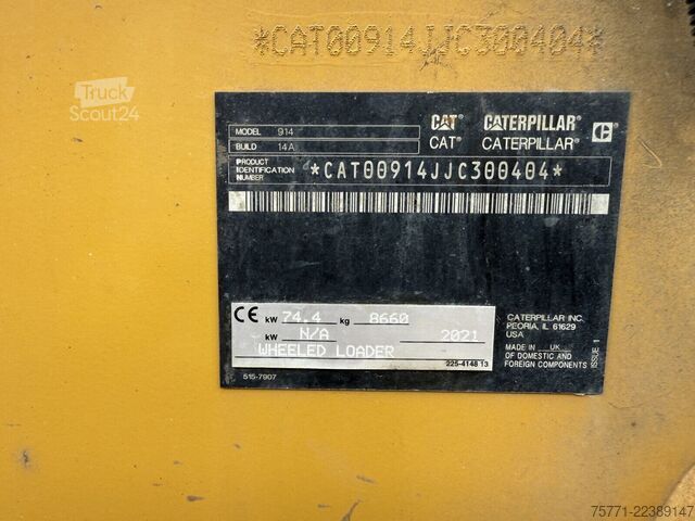 Cargadora Caterpillar 914 14A