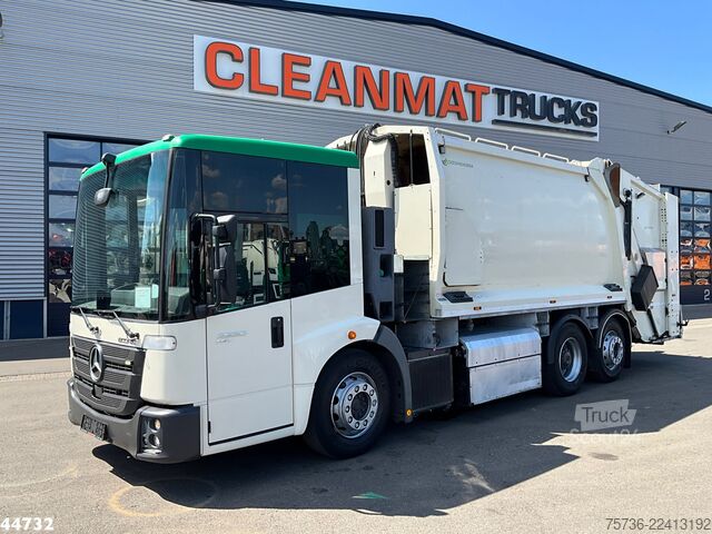 Vozilo za prikupljanje otpada Mercedes-Benz Econic 2630 Euro 6 CNG Norba MF 300 18m³ 2 comp...