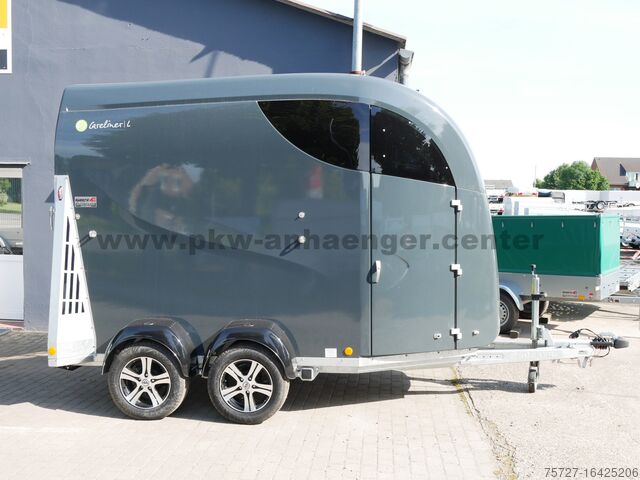 Prikolica za konje Careliner CARELINER L 2er Pferdeanhänger Vollpoly