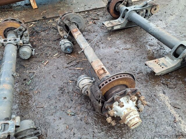 As voor bouwmachines BPW SHZF 10110-15 ECO-P