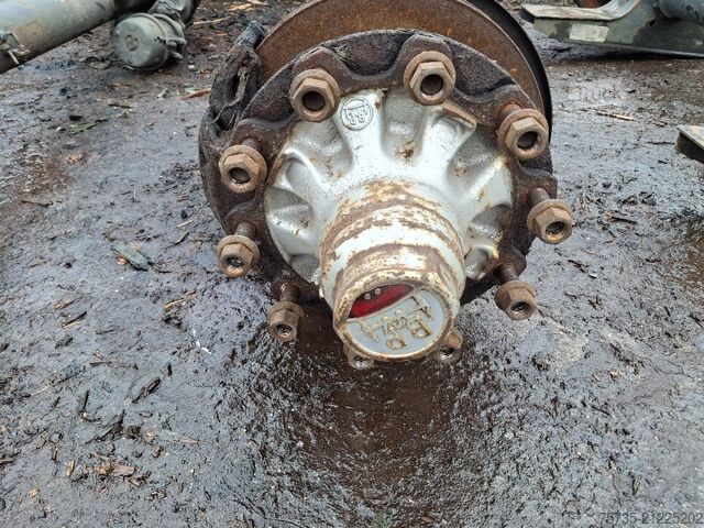 As voor bouwmachines BPW SHZF 10110-15 ECO-P