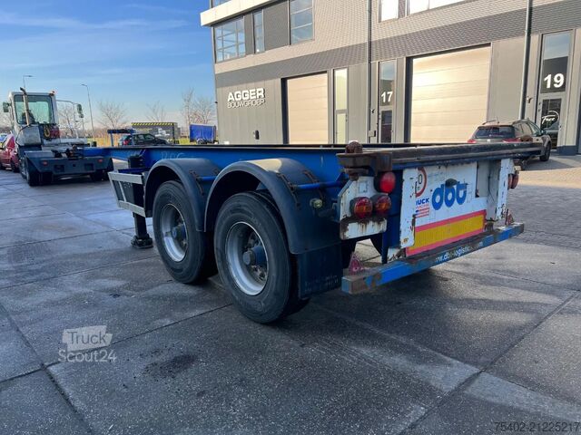 Container transport Schmitz Cargobull SCF 20 FT Chassis / BPW + Drum