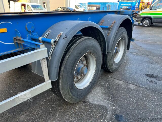 Container transport Schmitz Cargobull SCF 20 FT Chassis / BPW + Drum