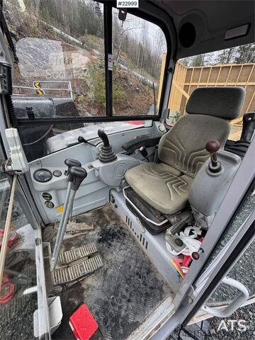 Excavator pe șenile Wacker Neuson 50Z3 RD tracked excavator with digging bucket and