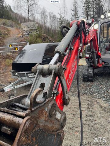 Excavator pe șenile Wacker Neuson 50Z3 RD tracked excavator with digging bucket and