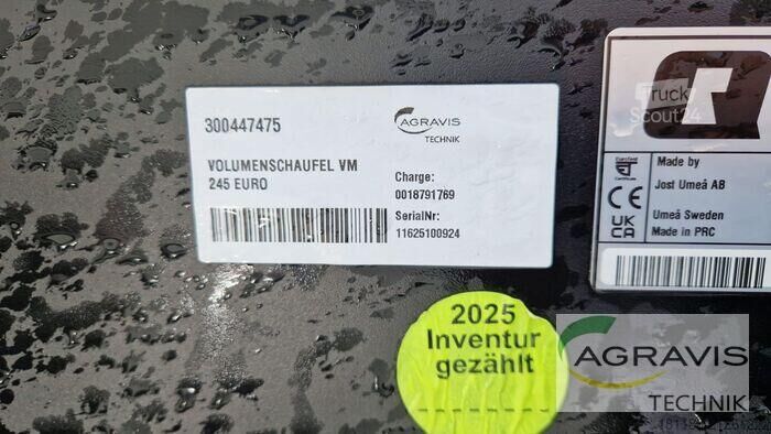 Tracteur Quicke VOLUMENSCHAUFEL VM 245