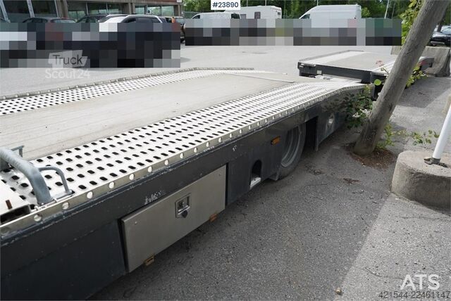 Autotransporter varevogn Mercedes-Benz Sprinter 519 – Car transporter with trailer