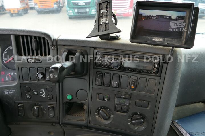Gru montata su autocarro SCANIA P 400 Pritsche Kran HIAB 377 E Funk Euro 5