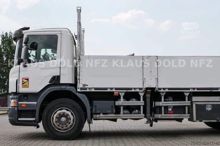 Gru montata su autocarro SCANIA P 400 Pritsche Kran HIAB 377 E Funk Euro 5