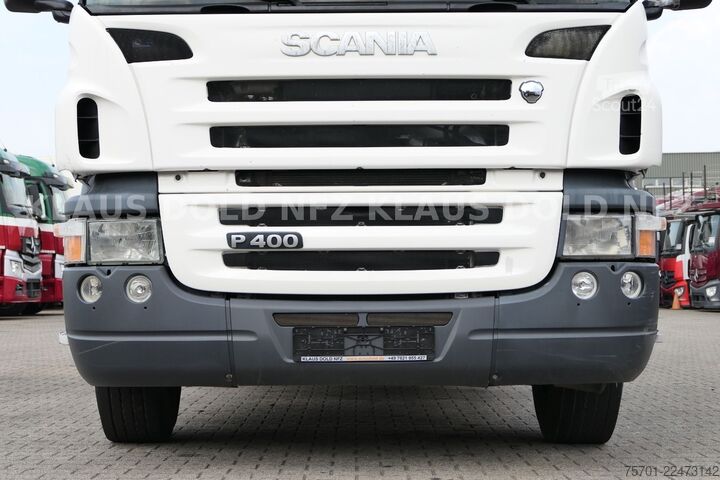 Gru montata su autocarro SCANIA P 400 Pritsche Kran HIAB 377 E Funk Euro 5