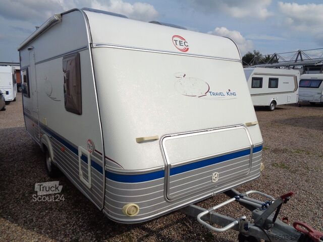 Asuntovaunu TEC Travelking 460 TDF *Vorzelt*Markise*Fahrradträge