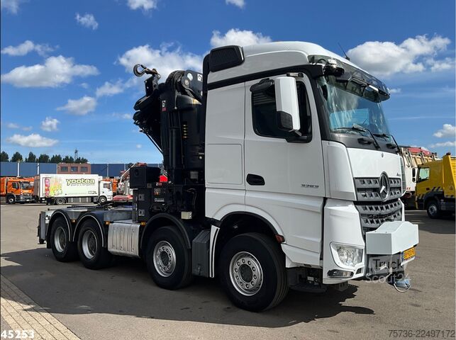  Mercedes-Benz Arocs 3253 8x4 Hiab 105 Tonmeter laadkraan