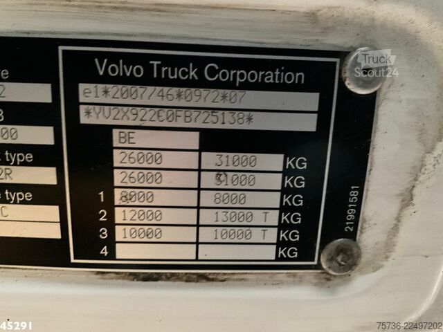 Vuilniswagen Volvo FM 370 Euro 6 VDK 25m³