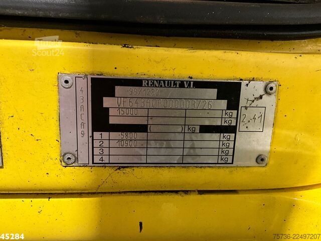Sacie vozidlo Renault Midlum 210.15 Kolkenzuiger Just 182.847 km!