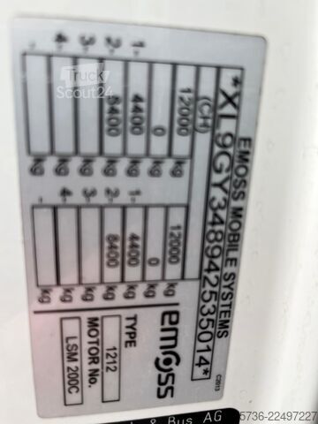 Soğutmalı/dondurulmuş taşıma Emoss MAN TGL 12.180 Koel-vries opbouw 100% Elektrisc...