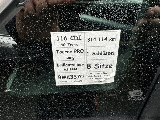 Minibus Mercedes-Benz Vito Tourer 116 CDI Pro lang Navi Automatik Kamera