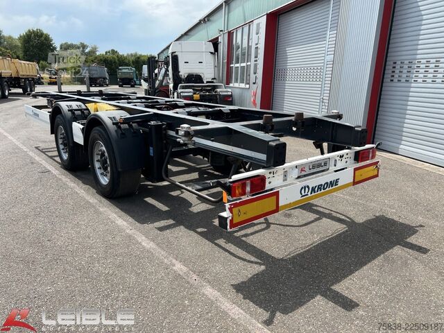 Напівпричіп зі змінним шасі KRONE ZZ*BDF Tandem Lafette*BPW Achsen*HU 05.2027*