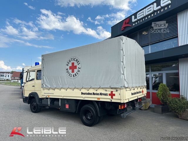 Furgone centinato MERCEDES-BENZ 811*Pritsche+Plane*DoKa*11Tkm*AHK*TOP*