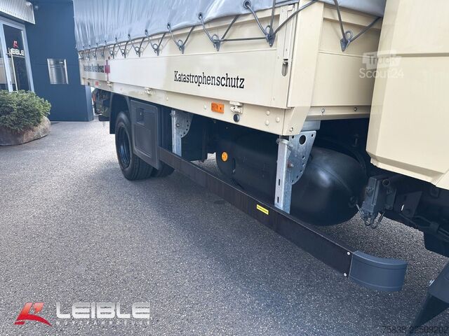 Furgone centinato MERCEDES-BENZ 811*Pritsche+Plane*DoKa*11Tkm*AHK*TOP*