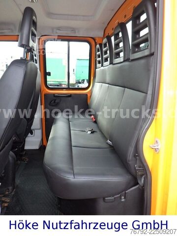 Furgone ribaltabile a tre lati IVECO 70 C 18 DoKa/Kipper/Palfinger Kran/Greifer/2xAHK