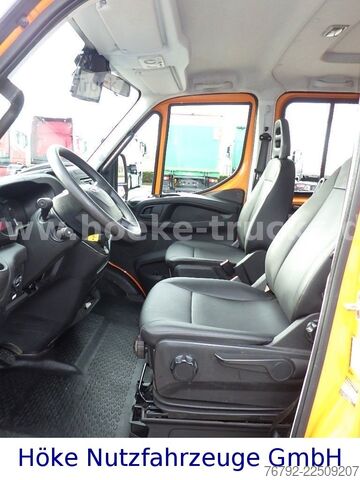 Furgone ribaltabile a tre lati IVECO 70 C 18 DoKa/Kipper/Palfinger Kran/Greifer/2xAHK