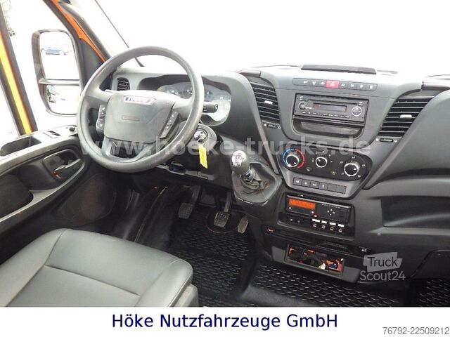 Furgone ribaltabile IVECO 70 C 18 DoKa/Kipper/Palfinger Kran/Greifer/2xAHK