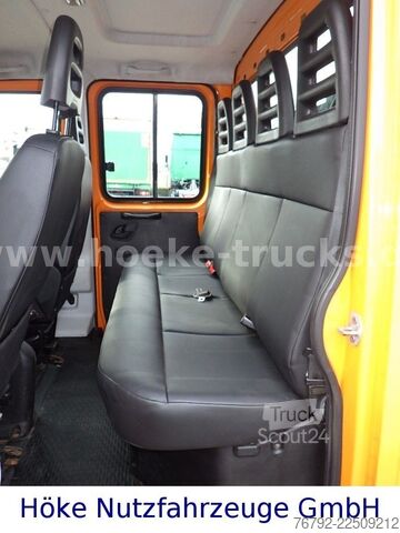 Furgone ribaltabile IVECO 70 C 18 DoKa/Kipper/Palfinger Kran/Greifer/2xAHK