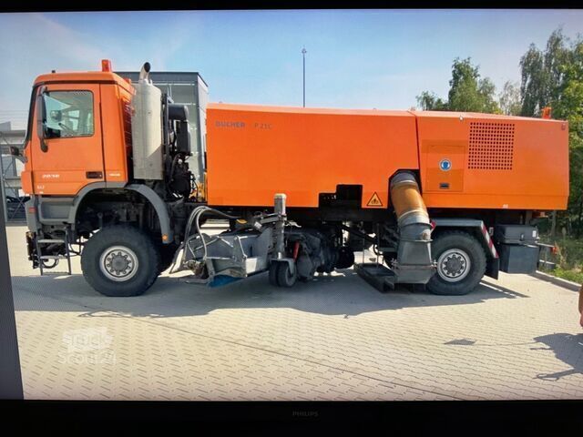 Udstyr til vintervedligeholdelse i lufthavnen Mercedes-Benz Actros 2036 AK Allrad , Airport