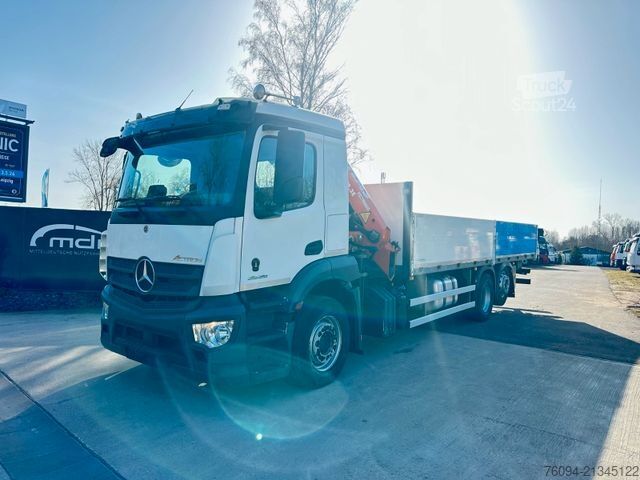 Żuraw samochodowy MERCEDES-BENZ Actros 2536 6x2 KRAN 20m FUNK Pritsche 7,5m