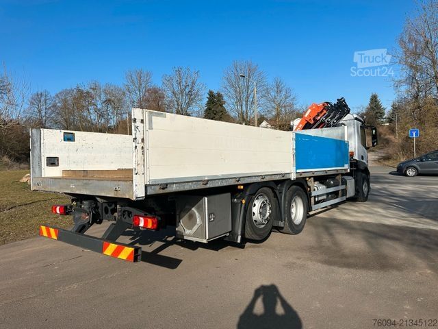 Żuraw samochodowy MERCEDES-BENZ Actros 2536 6x2 KRAN 20m FUNK Pritsche 7,5m
