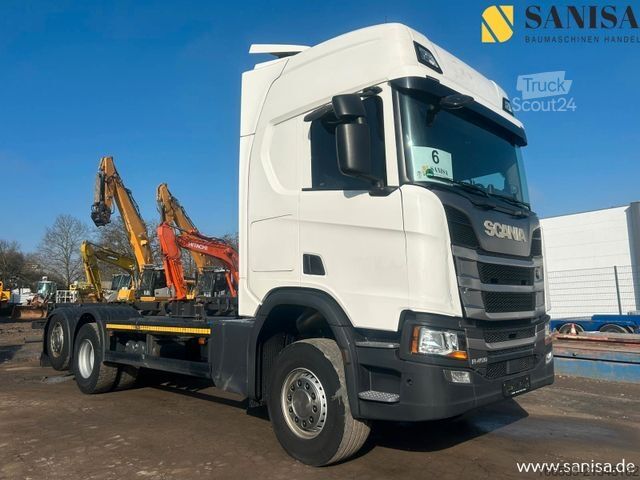 Wechselfahrgestell LKW SCANIA R450/BDF/Lenk-Lift/6x2/Retarder/Fernfahrerkabine