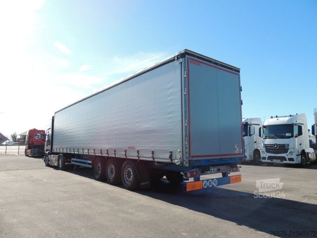 Atvira puspriekabė su tentu KÖGEL Tautliner (2 x)