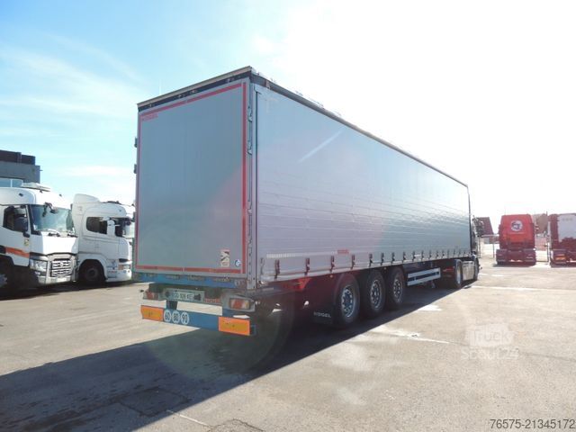 Atvira puspriekabė su tentu KÖGEL Tautliner (2 x)