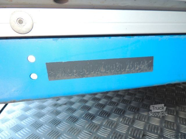 Atvira puspriekabė su tentu KÖGEL Tautliner (2 x)