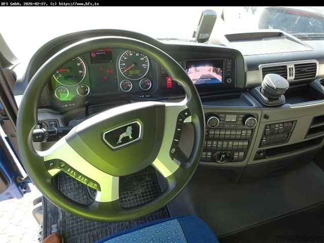 Pašizgāzējs kravas automašīna MAN TGS 26.500 6x4 BB L- Haus, Bordmatik links, Meil