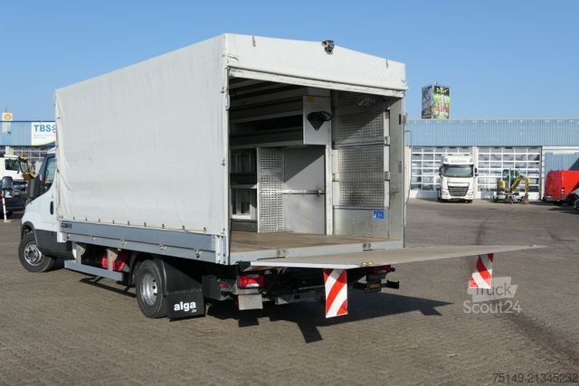 Tentinė furgonė IVECO 70C18HD Daily 4x2, Sortimo, Klima, LBW, 6 Sitze
