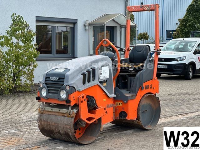 Rodillo de tambor único HAMM HD 8VV Walzenzug 443 Std.