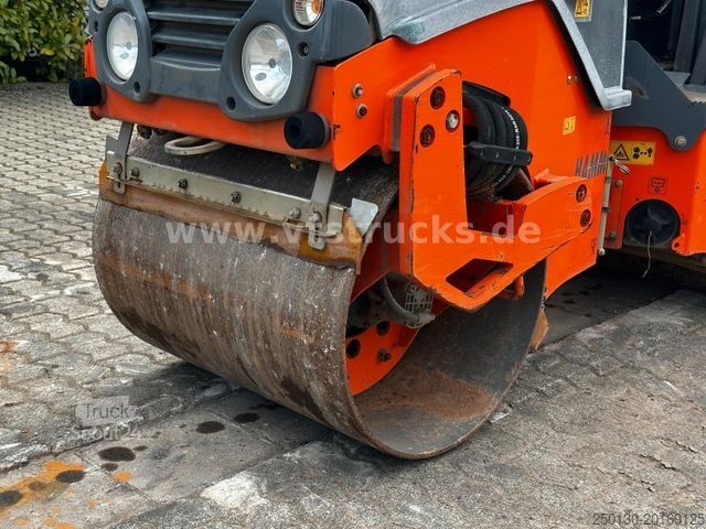 Rouleau monocylindre HAMM HD 8VV Walzenzug 443 Std.