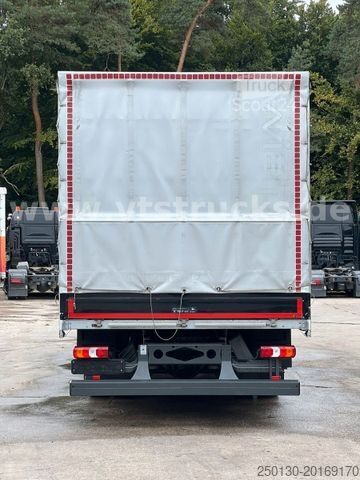 Autocarro con pianale e telone MERCEDES-BENZ Atego 1524 Pritscha+Plane Tang Aufbau
